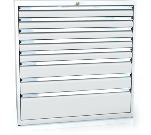 Drawer cabinet 1018 x 1014 x 600 - 8x drawers